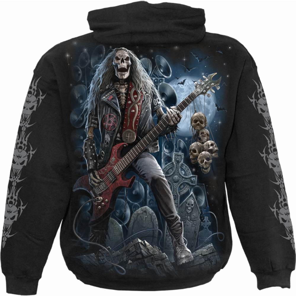 Spiral - GRIM ROCKER Kapuzenpullover/hoodie - Schwarz